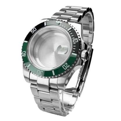 40mm 200m Waterproof NH34 NH35 NH36 Watch Case Accessories for Oyster Band SUB Watch Maker 120clicks BGW9 blue lume Bezel - AMULET RING STORE