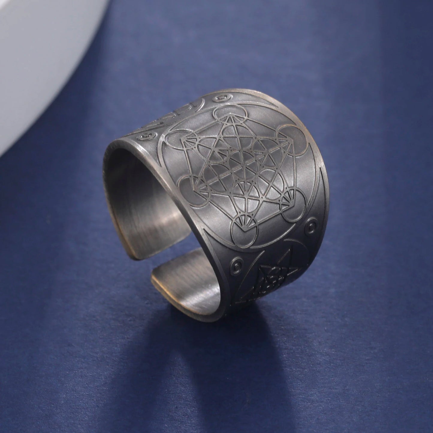 LIKGREAT Six Pointed Star Seal of Solomon Ring