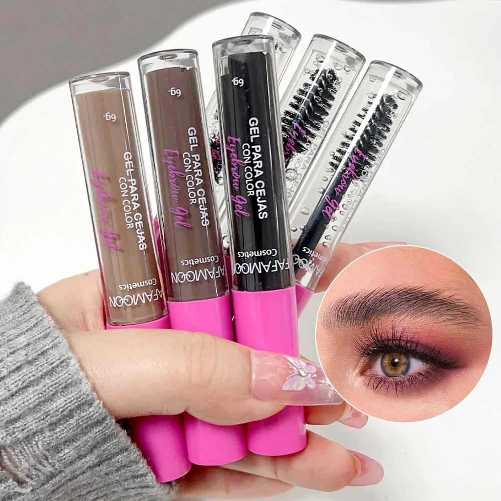 3 Colors Natural Liquid Dyeing Eyebrow Cream Waterproof Long Lasting Non-smudge Mascara Tint Makeup Cosmetic Brow Enhancer Cream - AMULET RING STORE