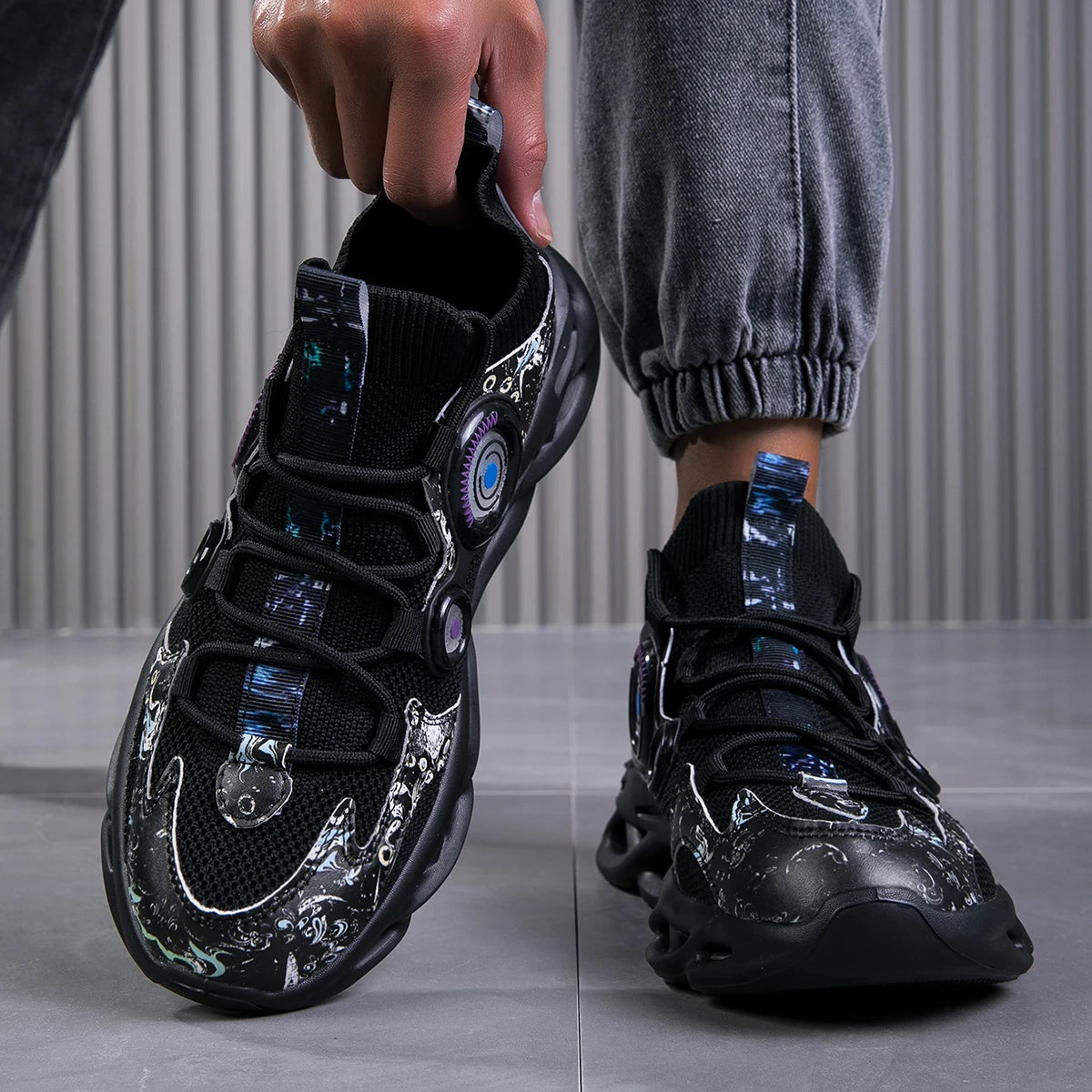 Shoes men Sneakers Male casual Mens Shoes tenis Luxury shoes Trainer Race Breathable Shoes fashion loafers running Shoes for men - AMULET RING STORE