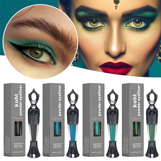Fashion Natural Egyptian Eyeliner,Handmade Powder Form,Eye Cosmetics,Smudge-Proof,Enduring Effect Enhance Color,For Daily Makeup - AMULET RING STORE