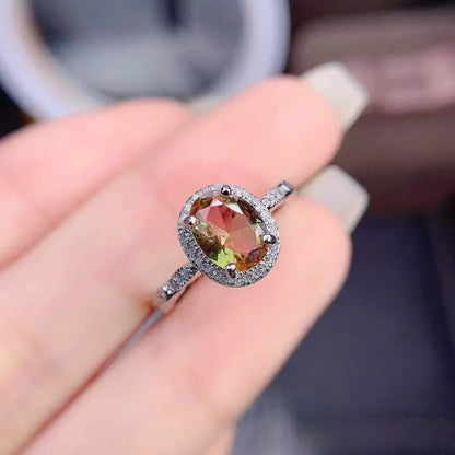 YULEM Oval 7x9mm Alexandrite Change Color Ring Real Solid 925 Sterling Silver Women Engagement Rings For Gift