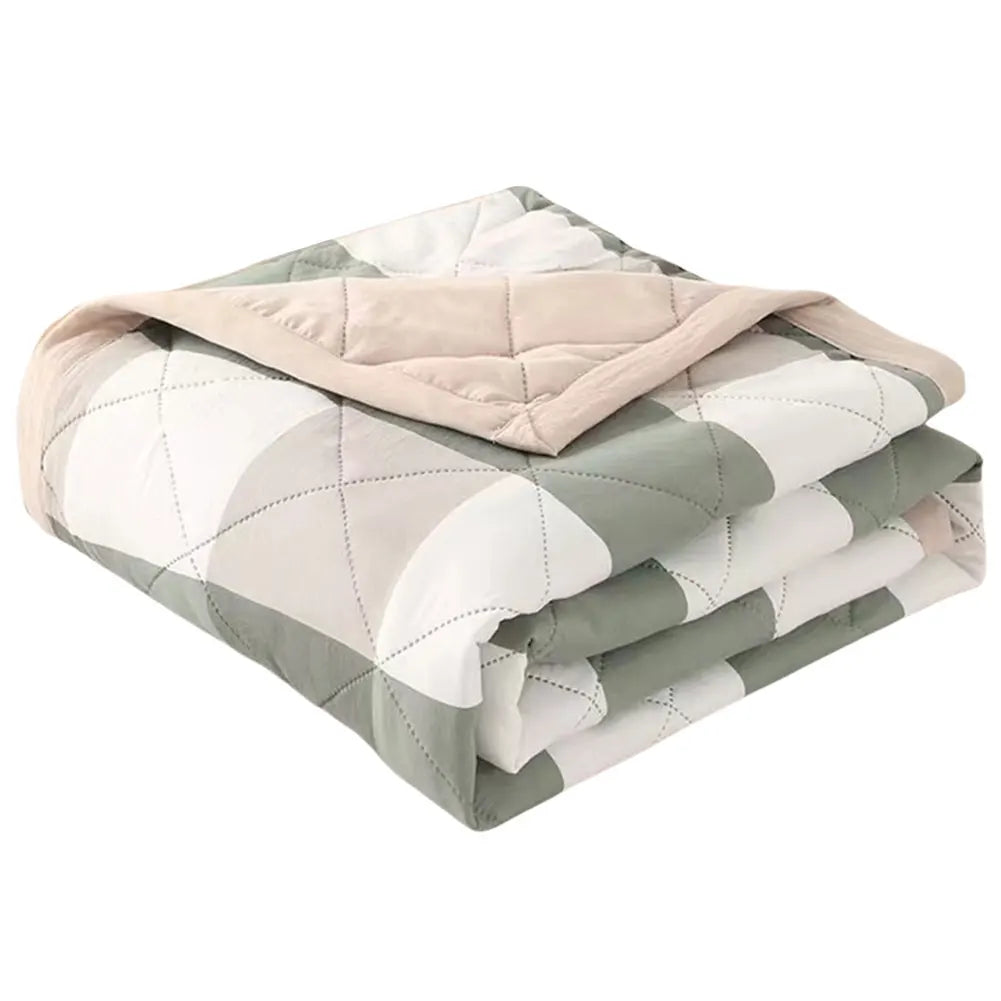 Summer Blanket Lightweight Air Condition Comforter Sofa Blanket