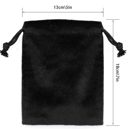 1pcs Multi Color Velvet Bag Jewelry Packing Velvet Drawstring Pouches Jewelry Gift Bags Display Chain Ring Packing Bags As Gift - AMULET RING STORE