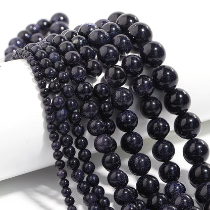 Natural Stone 4 6 8 10 12mm Round Tiger Eye Amethyst Agate Jades Stone Spacer Bead For Jewelry Making Diy Bracelet Needlework