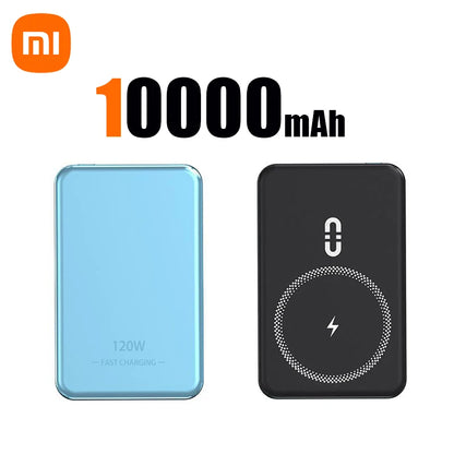 Xiaomi 120W Magnetic Power Bank 50000mAh Large Capacity Wireless Magnetic Fast Charger Portable Power Supply for iPhone Samsung