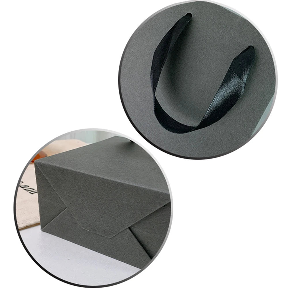 Simple Jewelry Box Earnail Ring Bracelet Necklace Gray Black Paper Jewelry Display Case Jewelry Organizer Box - AMULET RING STORE