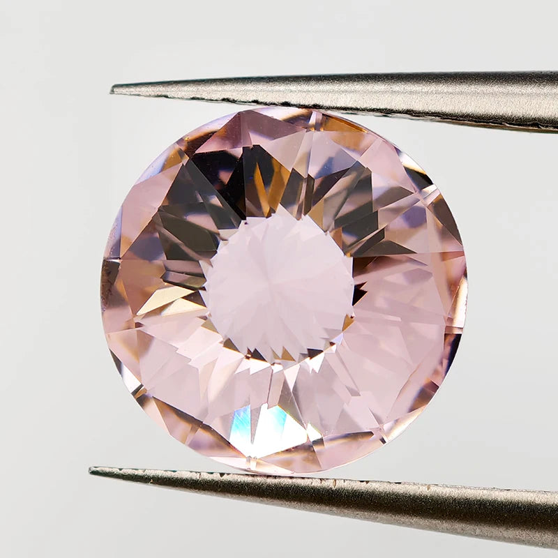 New 5A Quality Round Colored Empire Cut Cubic Zirconia Stones Loose Gemstone for Jewelry Making