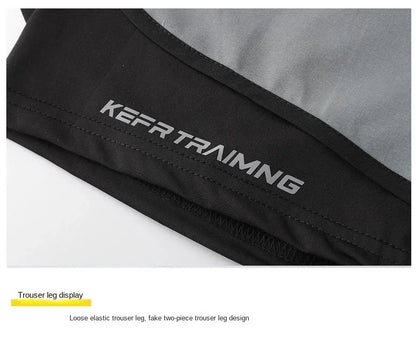 【 S-5XL 】2025 Sports Three Piece Pants Summer Popular Anti glare Double layered Sports Shorts for Men and Women Couples Ru