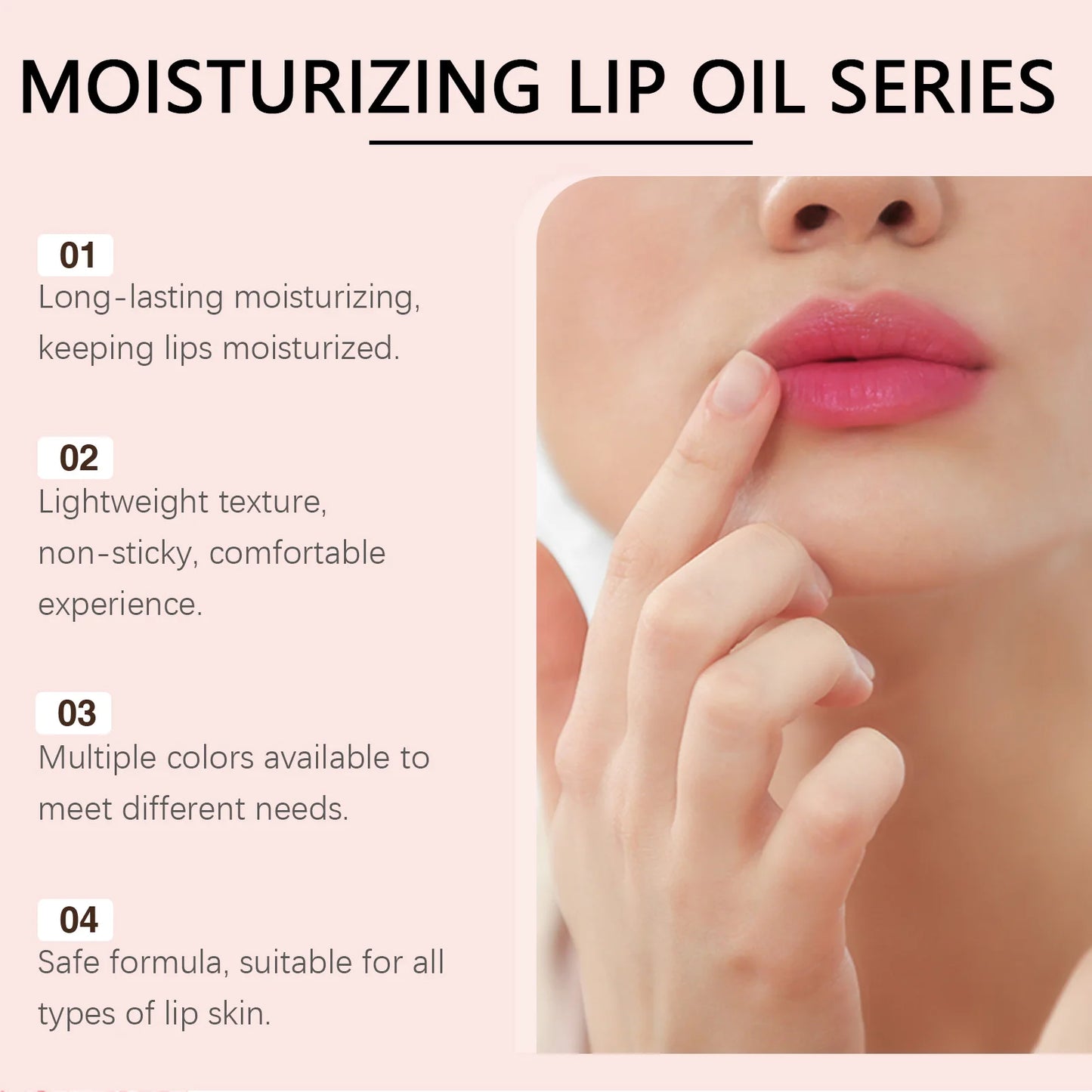 EELHOE Moisturizing Lip Oil Series Waterproof Long-Lasting Non-stick Cup Non-flaking Make up Liquid Lipstick Lips Cosmetics 15g