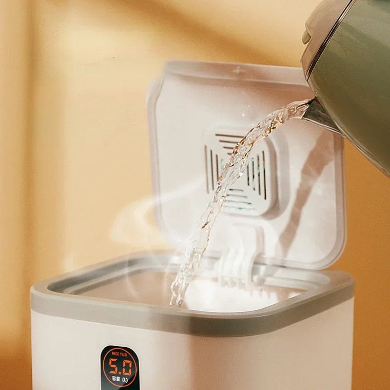 Pet Dog Food Storage Container Dry Cat Food Bucket Dog Food Box with Lid Insect Proof Moisture Proof Rice Box Grain Sealed Jar - AMULET RING STORE