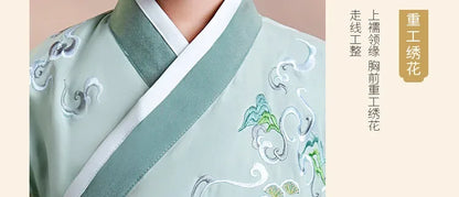 Long Sleeve Boy Hanfu Modern Dress Baby Cosplay Boys Outfit Ancient Stage Kids Clothing Vestidos Casual Children Chinese Costume