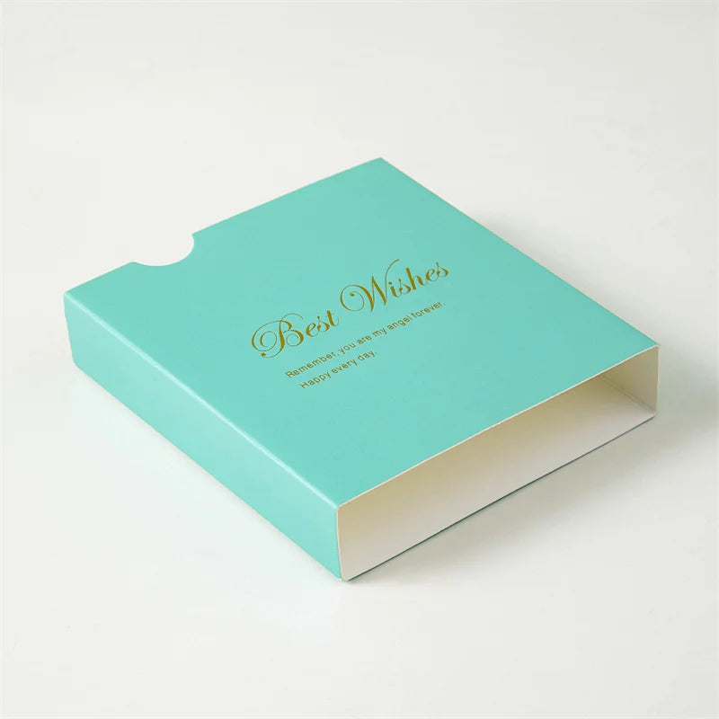 Fashion Jewelry Box Ring Earring Bracelet Necklace Display Stand Suspension Paper Cover Scratch Proof Shell Packing Dust Storage - AMULET RING STORE