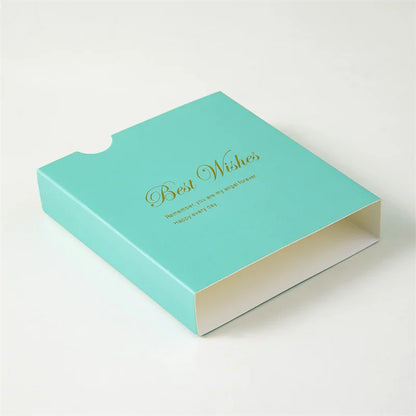 Fashion Jewelry Box Ring Earring Bracelet Necklace Display Stand Suspension Paper Cover Scratch Proof Shell Packing Dust Storage - AMULET RING STORE