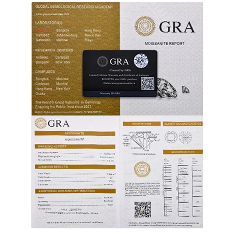 NeeTim Moissanite Stud Earrings for Women S925 Sterling Silver White Gold Plated Diamond Earring Ear Studs Wedding Fine Jewelry - AMULET RING STORE