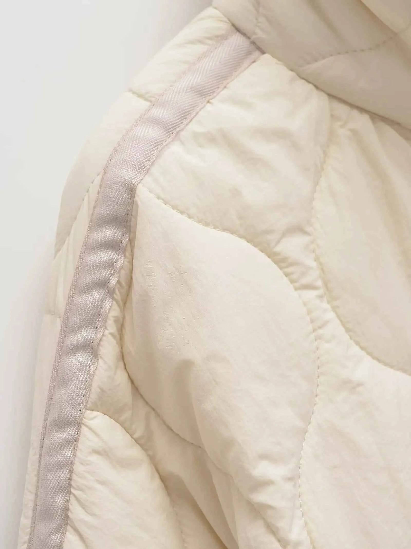 Padded Coat American Retro High Neck Parkas Warm Woman Winter Coats Winter Parkas For Women Elegant Luxury Women's Coat