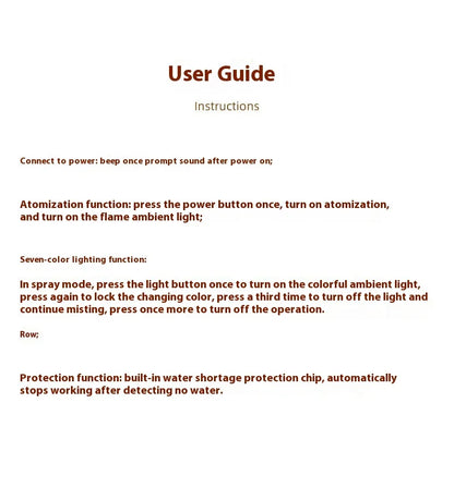 New style seven-color aromatherapy machine, bedroom essential oil aromatherapy lamp, wood grain flame humidifier, desktop cracke