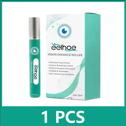 Vision Enhance Roller Promotes Clearer Eyesight Mild Relax Massage Reduce Discomfort Relieve Dryness Eye Fatigue Health Eye Care - AMULET RING STORE