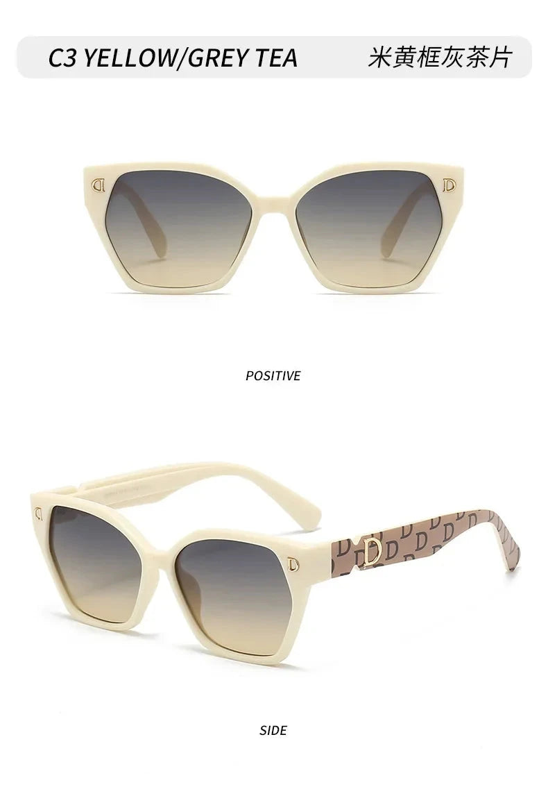 VAKA Fashion Brand Designer UV400 Sunglasses Women Men New Trendy Square Sun Glasses Female Vintage Gafas De Sol Eyeglasses