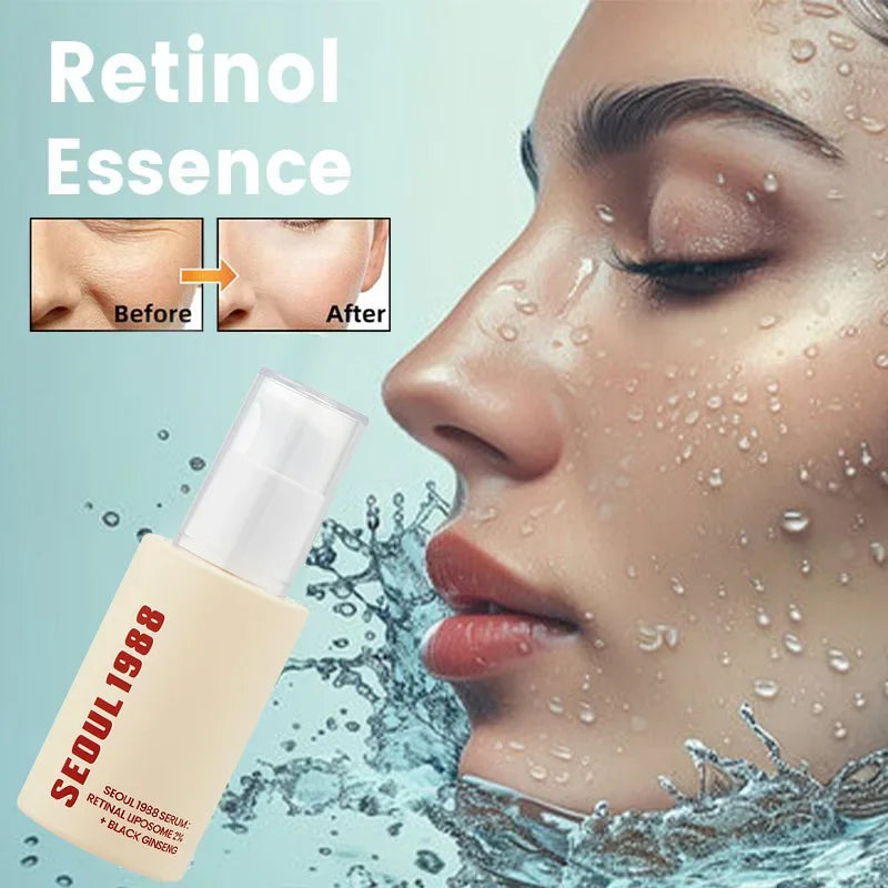 SEOUL 1988 Eye Cream Niacinamide 2% Retinal Acid Ginseng Serum Lighten Fine Lines Firming Pores Brightening Face Korean Skincare - AMULET RING STORE