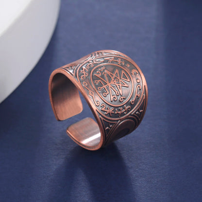 LIKGREAT Six Pointed Star Seal of Solomon Ring