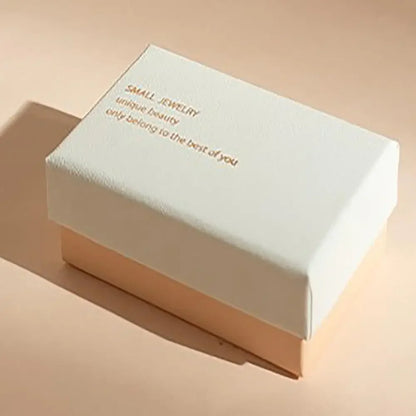 Simple Jewelry Box Earnail Ring Bracelet Necklace Gray Black Paper Jewelry Display Case Jewelry Organizer Box - AMULET RING STORE