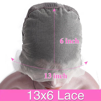 36 38 Inch 13x6 HD Transparent Bone Straight Lace Frontal Wigs 5x5 Glueless Wear and Go Human Hair Wig 200 Density for Women