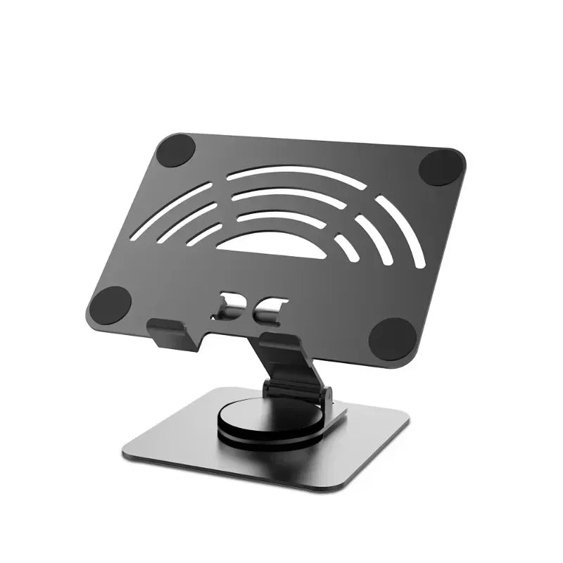 Aluminum 360° Rotation Portable Desktop Foldable Laptop Tablet Holder Bracket For iPad Macbook RedmiBook Galaxy Tab Book Laptop* - AMULET RING STORE