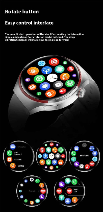 Watch 4Pro NFC GPS Smart Watch 360*360 HD Screen Heart rate Games Blood oxygen SmartWatch IP68 waterproof Sport Watches 2025 New