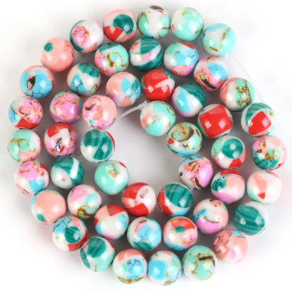 45 Styles Natural Stone Beads Amethyst Purple Jades Agate Crystal Glass Beads Jewelry Making Findings DIY Bracelet Accessories - AMULET RING STORE