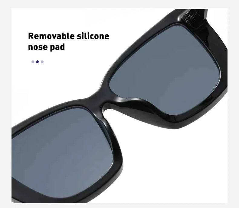 New Square Designer Cat Eye Sunglasses Women Vintage High Quality Sun Glasses Fashion Big Frame Cool Sexy Female Oculos