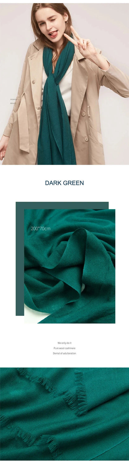 Winter Scarf Women luxury 100Wool Designer scarf women luxury 2024 Multifunction shawls Wraps luxury  brand pashmina SCARFVES