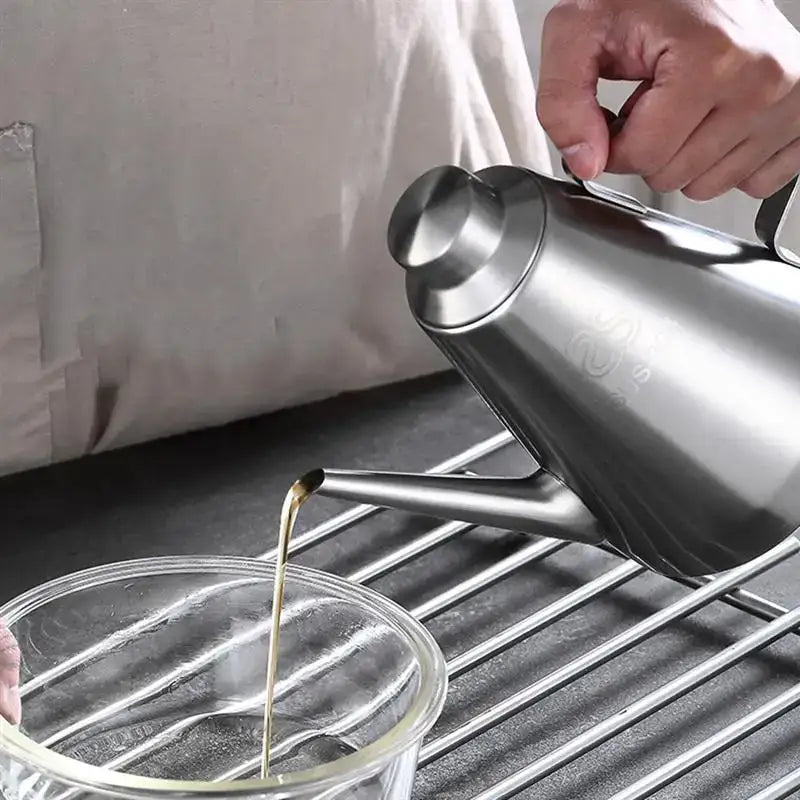 Stainless Steel Oil Dispenser Bottle - AMULET RING STORE