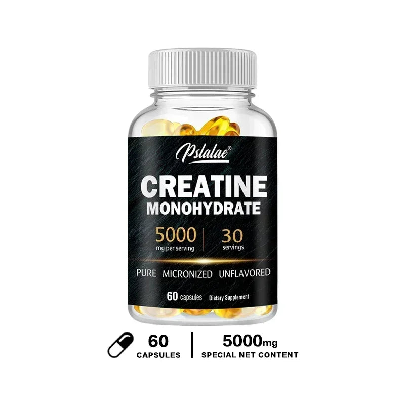 Creatine Monohydrate - Improves Performance, Muscle Growth and Recovery - AMULET RING STORE