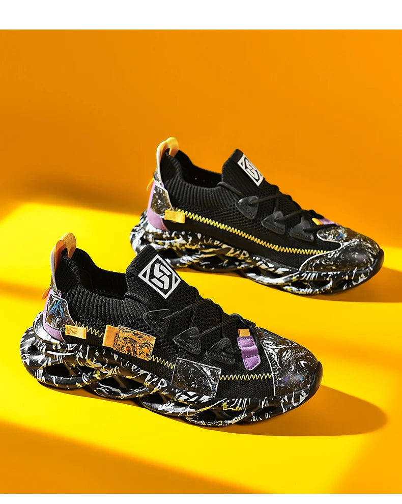 Shoes men Sneakers Male casual Mens Shoes tenis Luxury shoes Trainer Race Breathable Shoes fashion loafers running Shoes for men - AMULET RING STORE