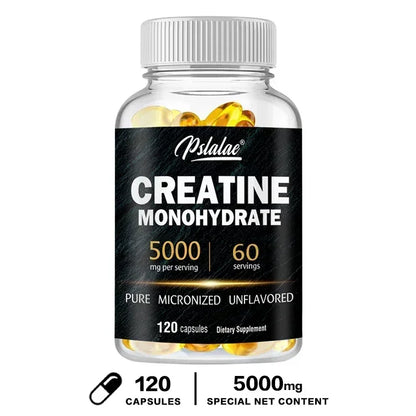 Creatine Monohydrate - Improves Performance, Muscle Growth and Recovery - AMULET RING STORE