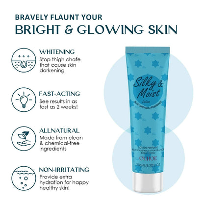 OUHOE Silky&Moist Lotion Body Lightening Armpit Knee Joint Dark Moisturizing Skin Whitening Body Beauty Care