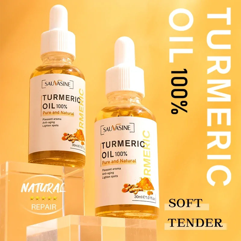 Turmeric lemon Skin Care products Acne Dark Spot Remover Whitening Brighten Facial Serum Face Cream Cleanser Serum Oil Cosmetics
