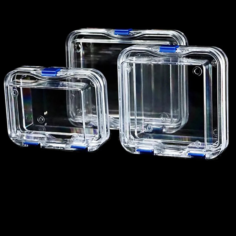 10/15 Compartment Beads Jewelery Storage Box Portable Craft Container Earrings Ring Display Case DIY Trinket Organizer Box - AMULET RING STORE