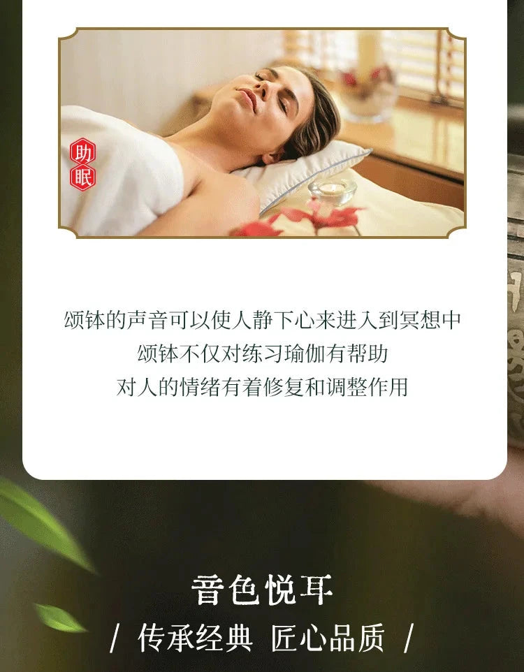 Nepal Handmade Tibetan Bowls Large Brass Singing Bowl Buddhist Meditation Sound Therapy Chakras Healing Sound Bowls Mindfulness - AMULET RING STORE