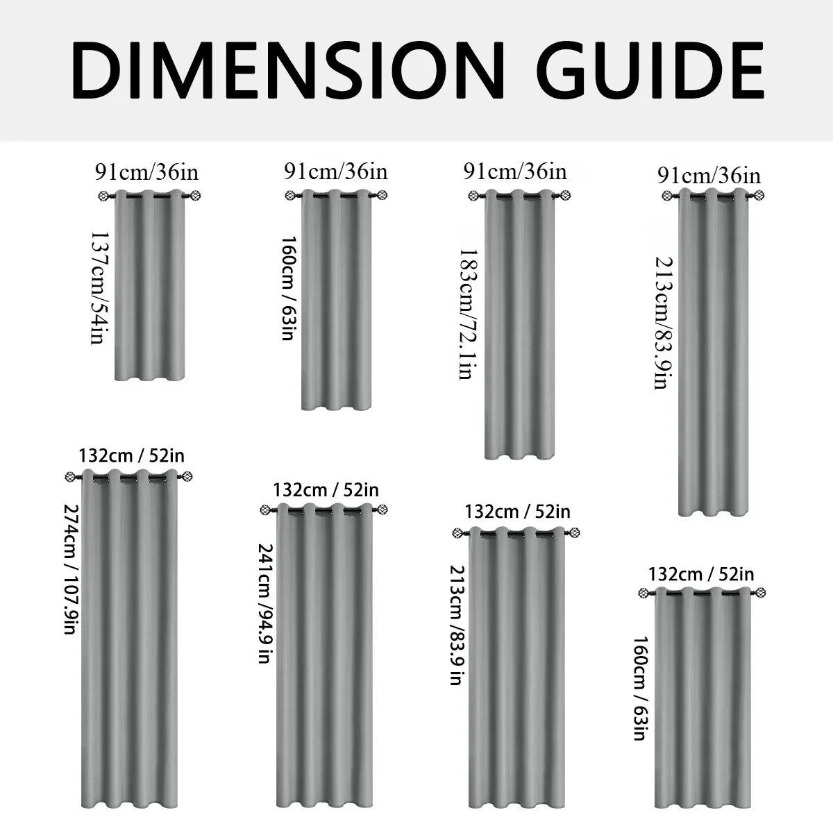 2pcs Modern 100% Blackout Curtain with Coated Lining, Solid Window Curains for Bedroom, Living Room, Dining Room, Home Decor - AMULET RING STORE