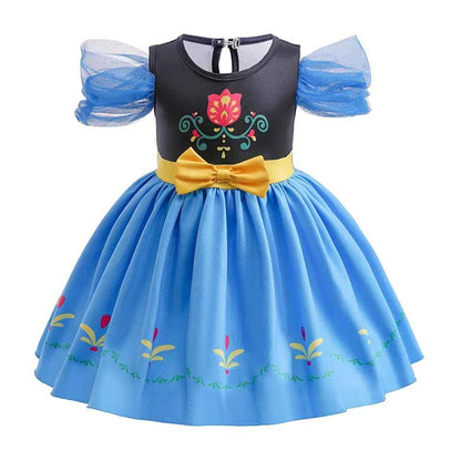 2024 Toddler Girl Princess Dress Toy Kids Clothes Christmas Halloween Woody Alice Jessie Belle Mermaid Infants Party Ball Gowns