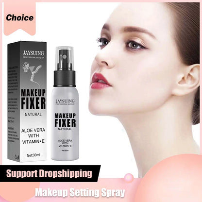 Makeup Fixing Spray Portable Makeup Oil Control Fast Film Forming Long Lasting Moisturize Natural Matte Quick Fixer Cosmetics - AMULET RING STORE