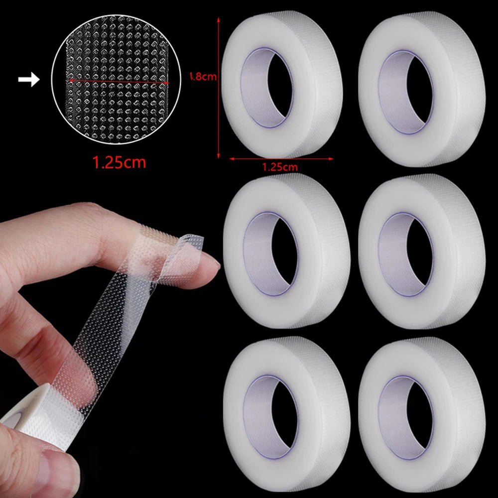 20/40PCS Wholesaler Eyelash Tape Lashes Extension PE Adhesive Breathable Tapes Lifting Lash Grafting Accessories Makeup Tools - AMULET RING STORE