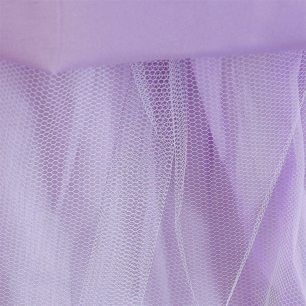 Lovely Yellow Flower Girl Dress Baby First Communion Gowns Wedding Thin Length Bow Belt Kids Birthday Gift Ball Party Clothing