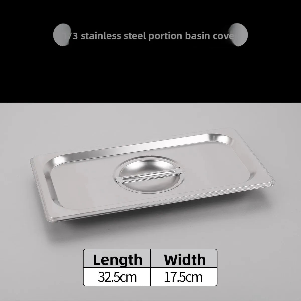 Stainl Steel Rectangular Covered Small Seasoning Box Food Container Thermal Rectangular Basin for Restaurant Kitchen - AMULET RING STORE