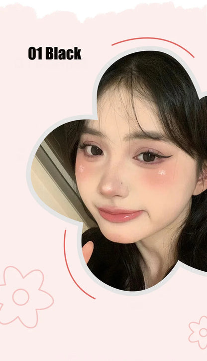 4 Colors Black Matte Liquid Eyeliner Waterproof Lasting Colorful Red Brown Quickily Drying Eyeliner Pencil Eyes Makeup Cosmetics - AMULET RING STORE