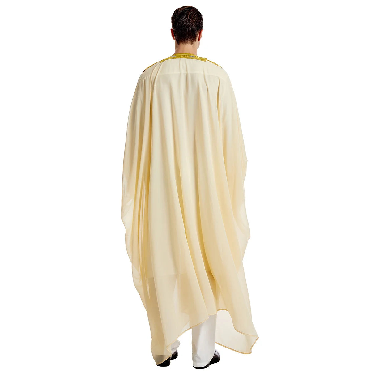 Eid Ramadan Islamic Clothing Men Kaftan Moroccan Kebaya Open Muslim Kimono Turkey Abaya East National Costume For Prayer Clothes