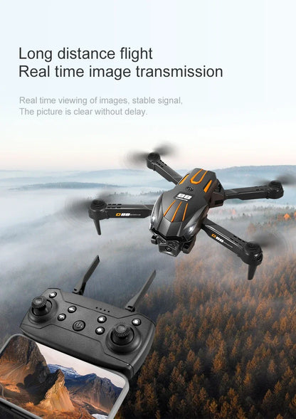 Xiaomi D88 Drone HD Dual Camera 3 Battery Professional Aerial Photography Optical Flow Hovering Gesture Shooting Folding Drone