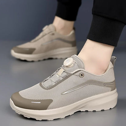 Leisure Walk Men Casual Shoes Anti Slip Sports Male Sneakers Breathable Treking Footwear Versatile Travel Trainers Hiking Shoes - AMULET RING STORE